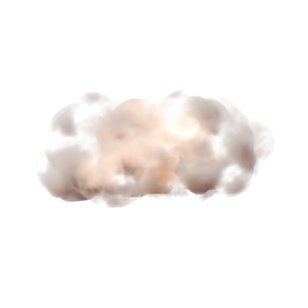 Procedual Cloud Generator (Incl. Geometry Nodes Modifier And Material)