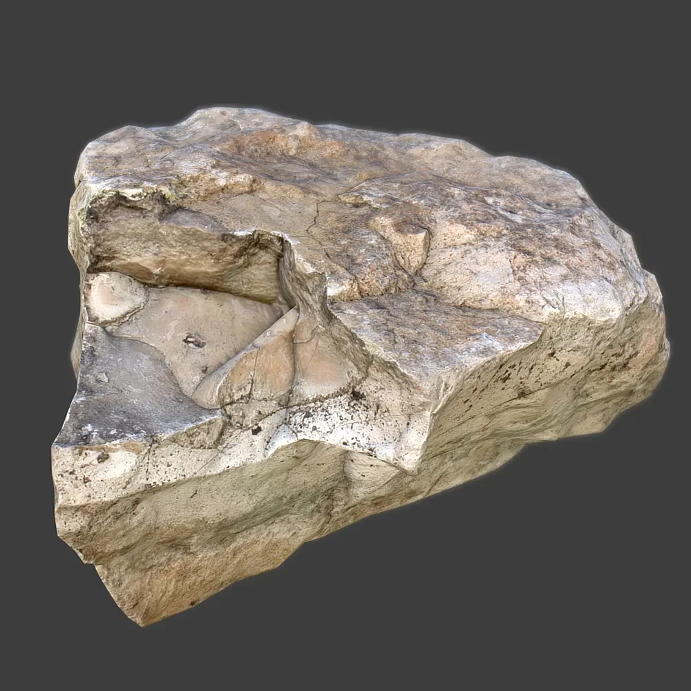 Limestone Boulder