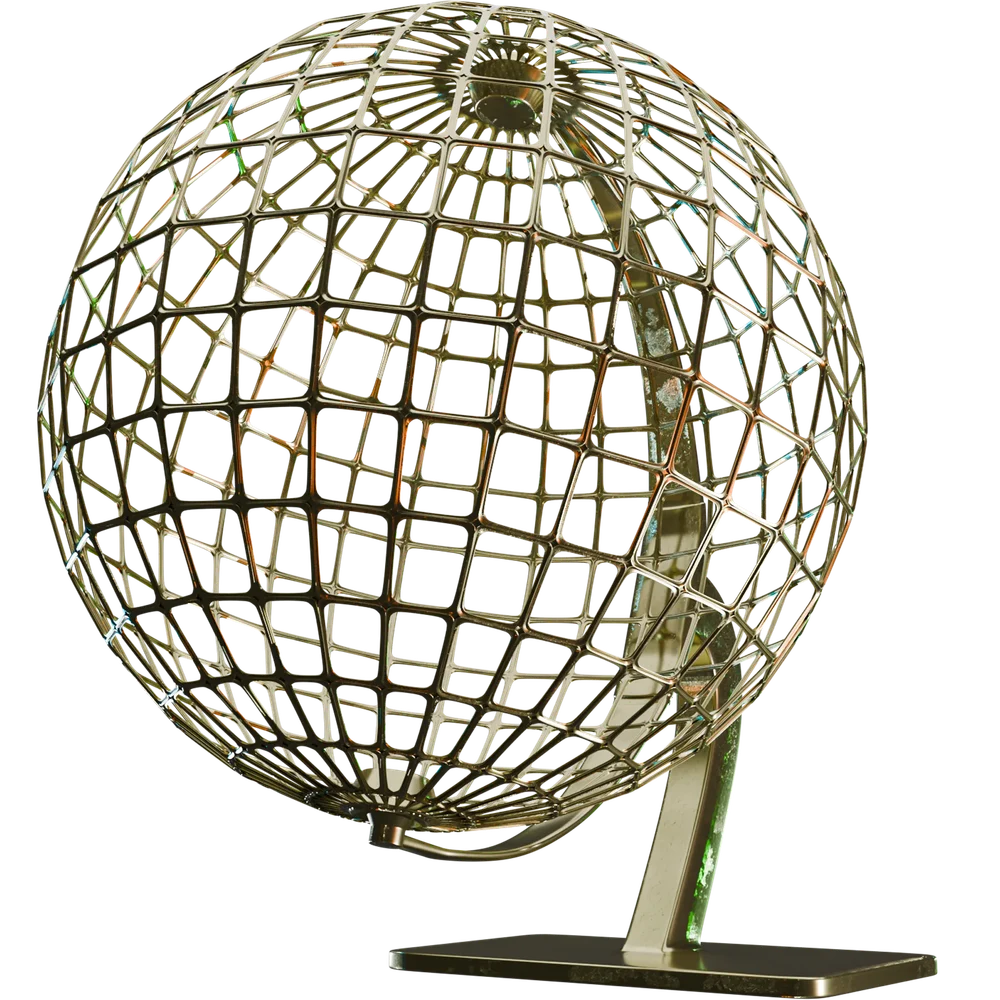 Golden Erthe Wireframe