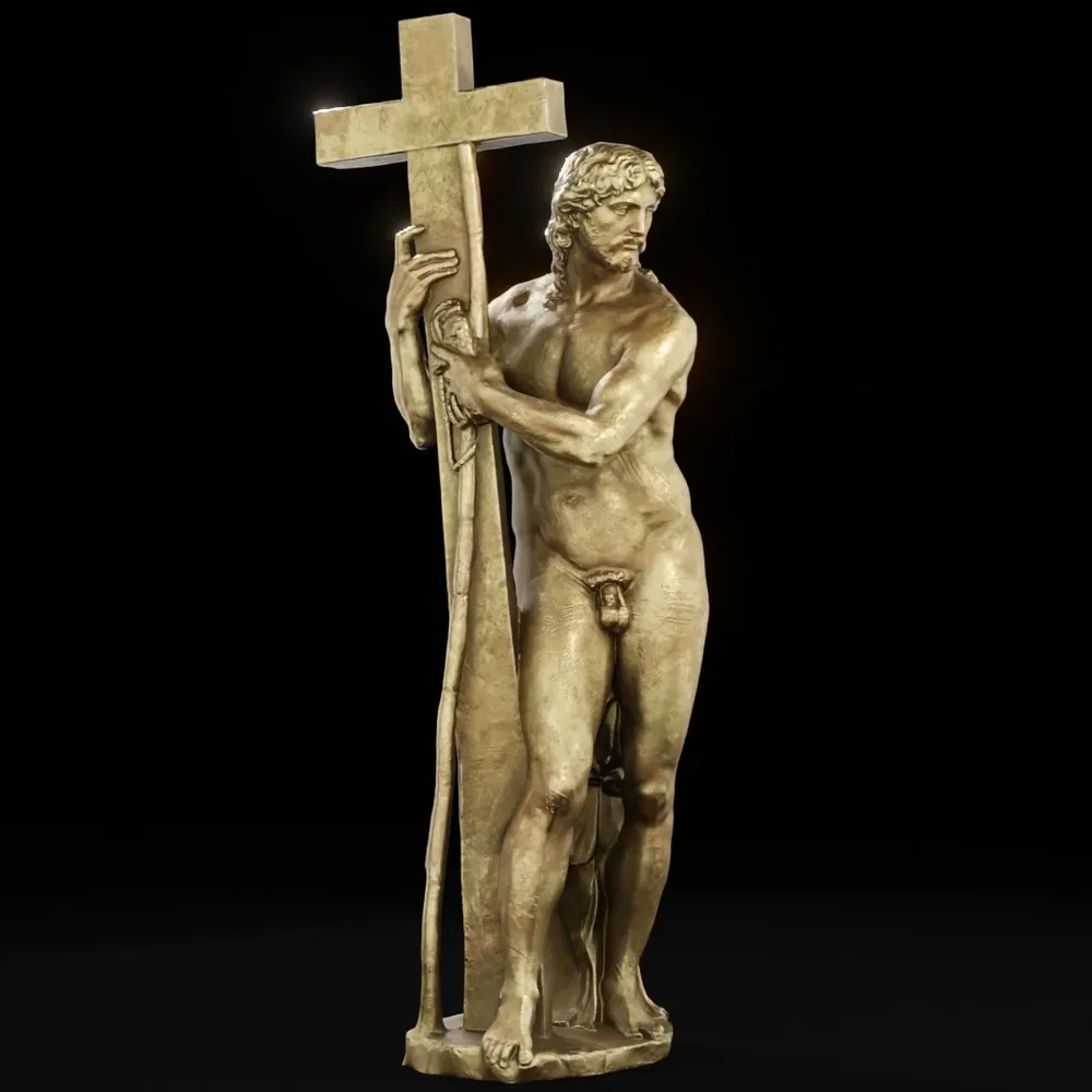 Brass Risen Christ