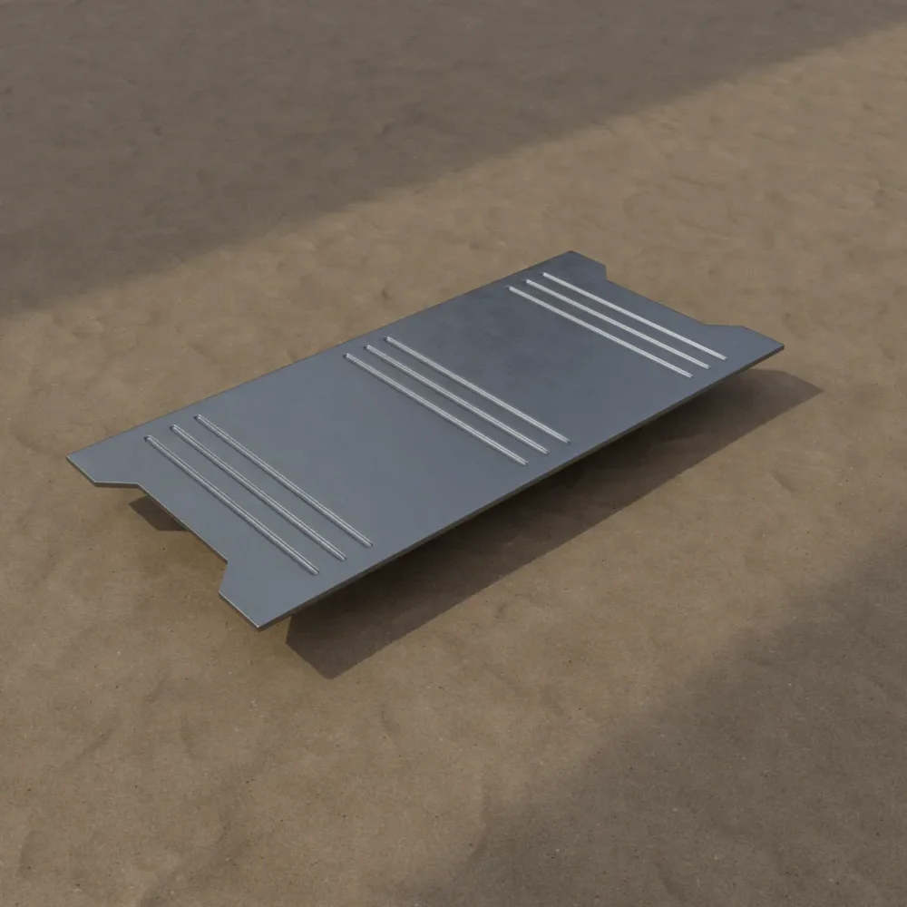 Industrial Sci-Fi Walkway Plate