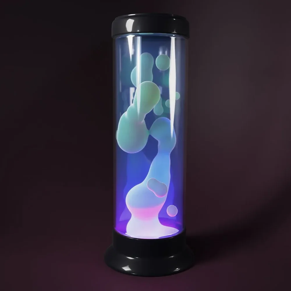 Cylindrical Big Lava-Lamp
