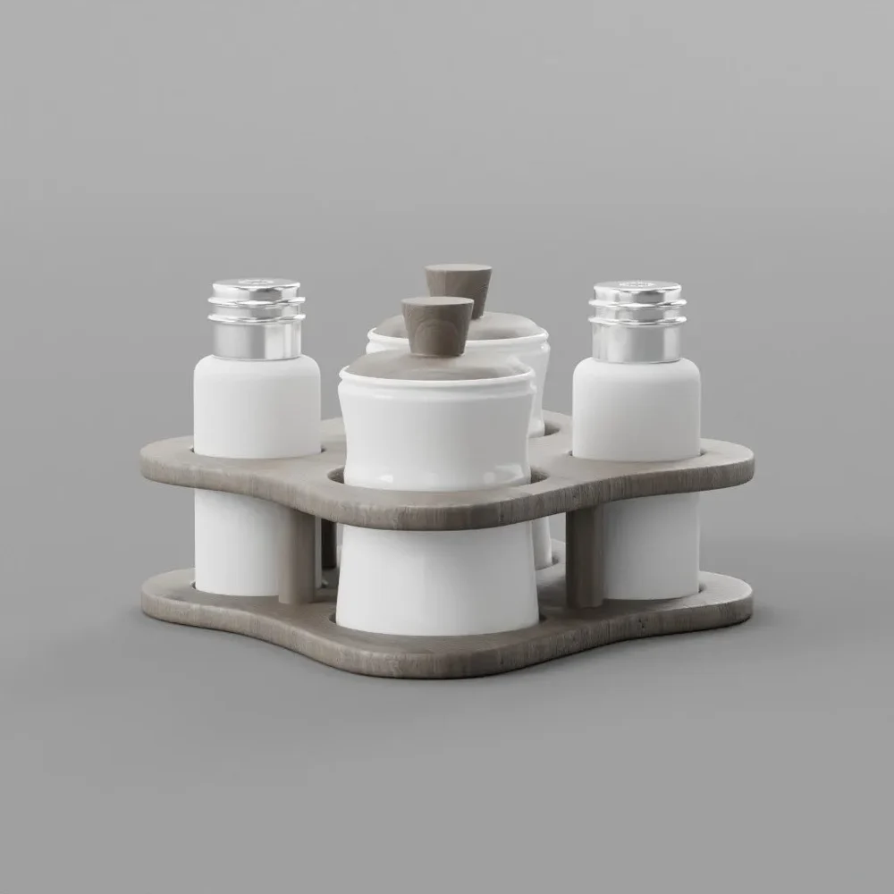 A Set Of Salt Shakers