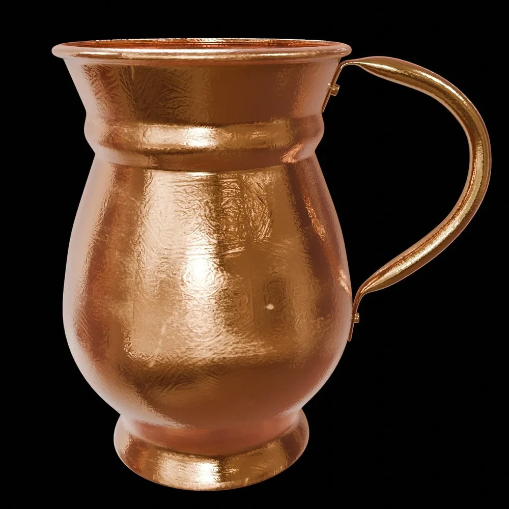 Persian Copper Jug Dish