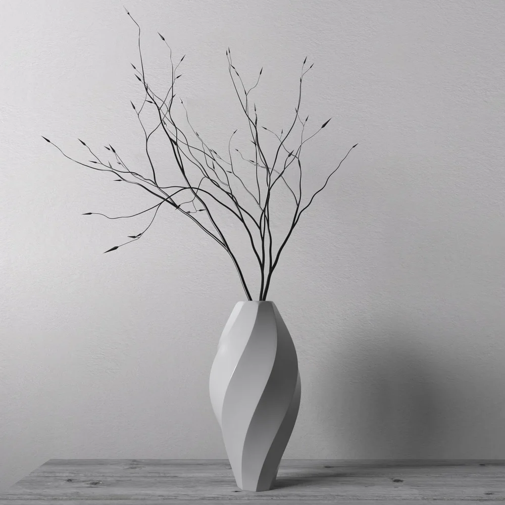 Decorative Vase With Branches