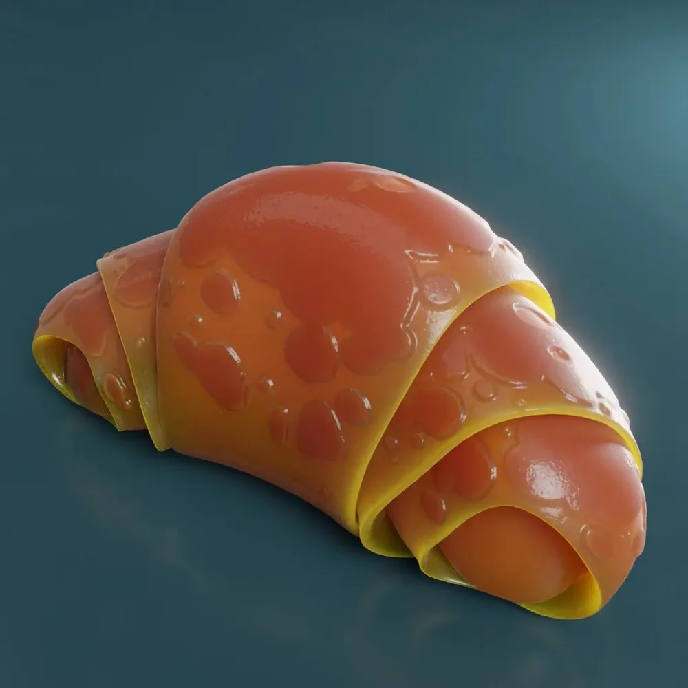 Plastic Croissant