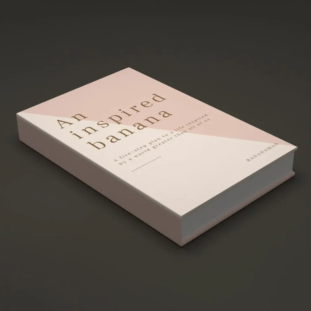 Thick Cover Book Pink
