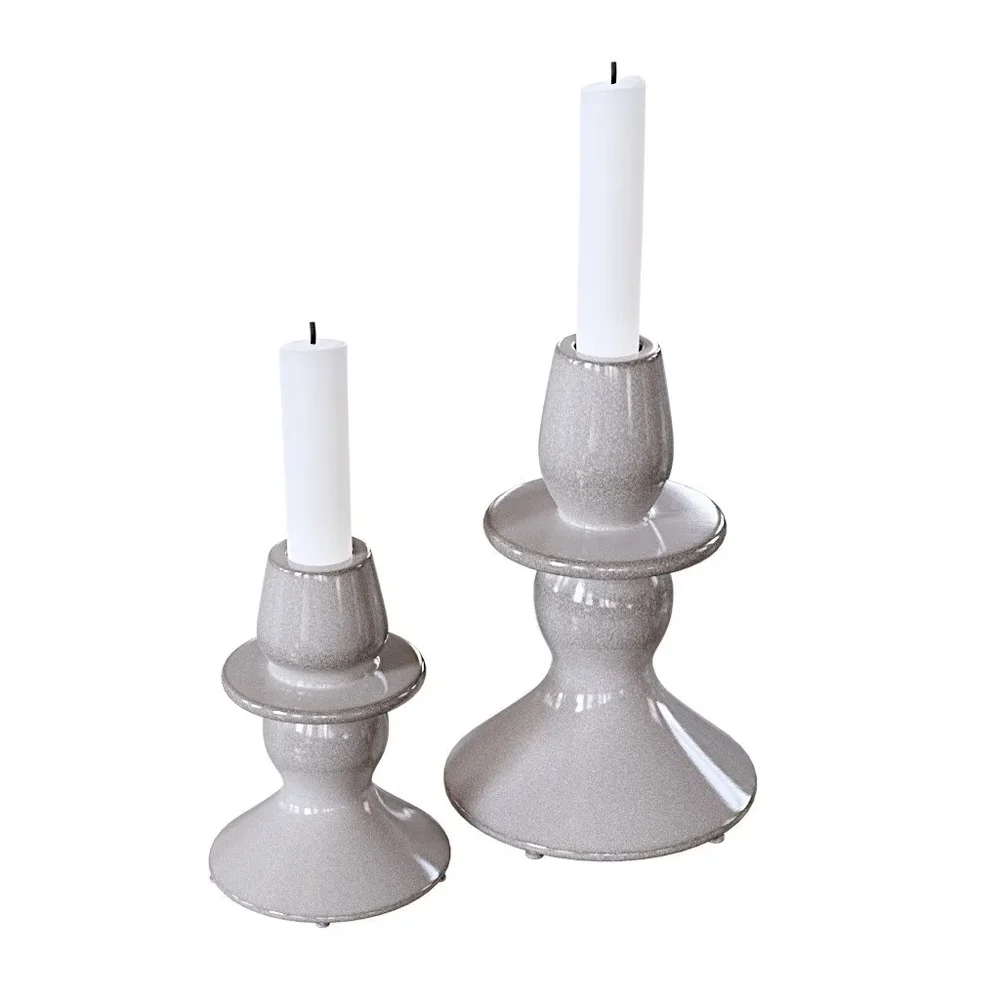 Candles With Candelabrum