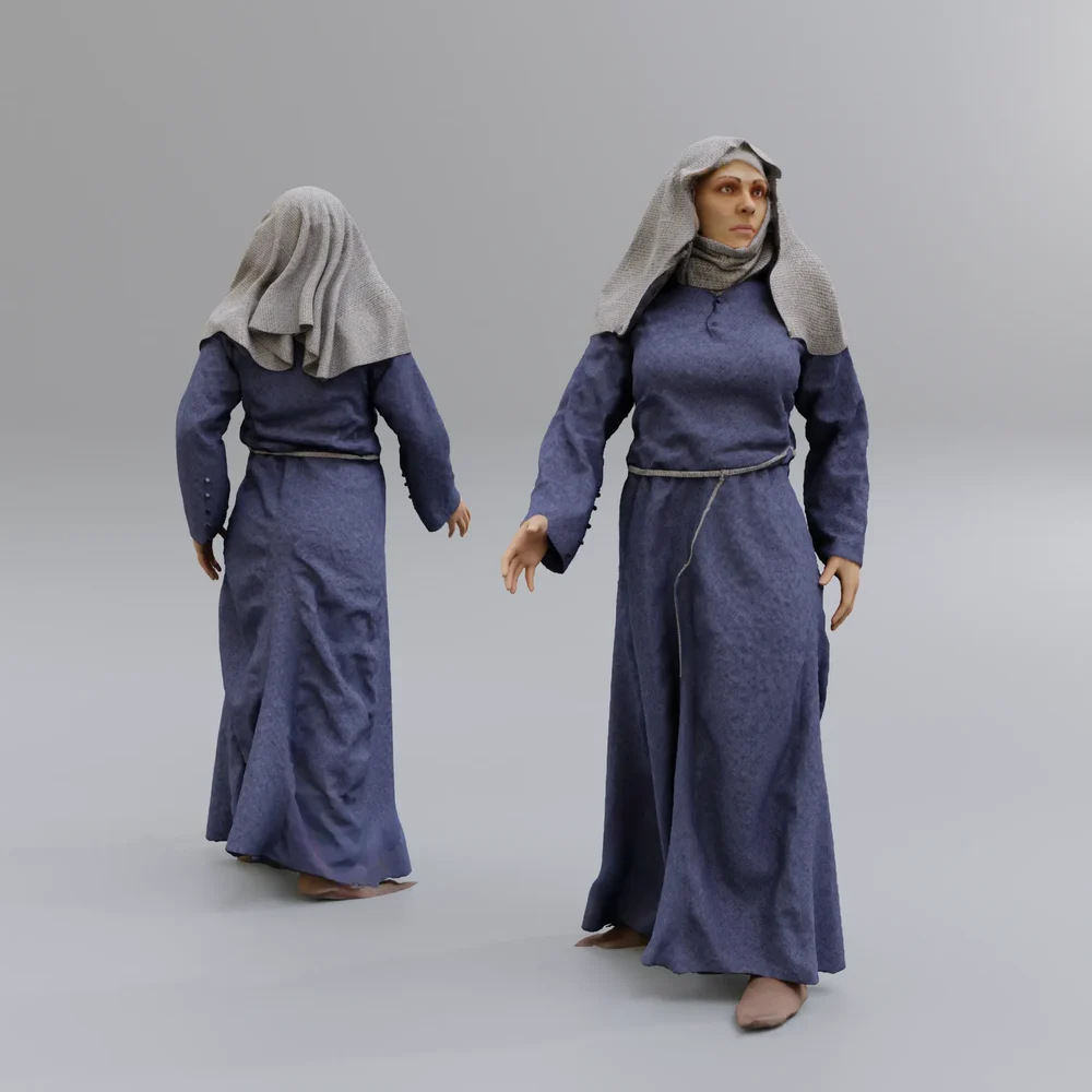 Medieval Woman Middle Class
