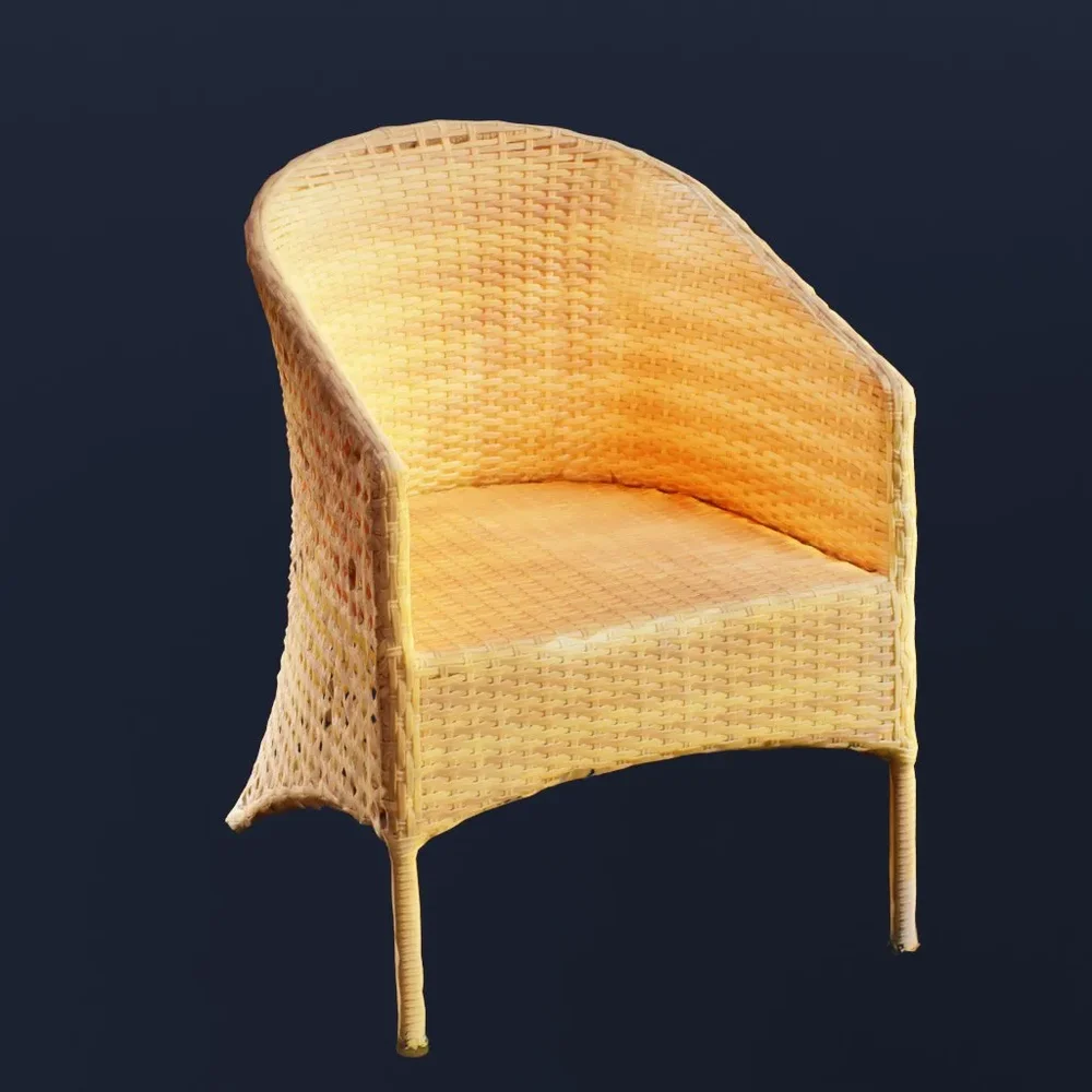 Old Wicker Chair