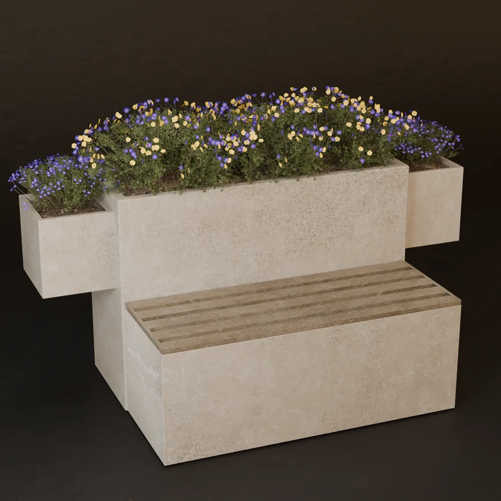 Sj-Lush Verdant Ceramic Corner