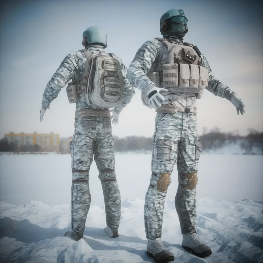 Military Character (Gameready)