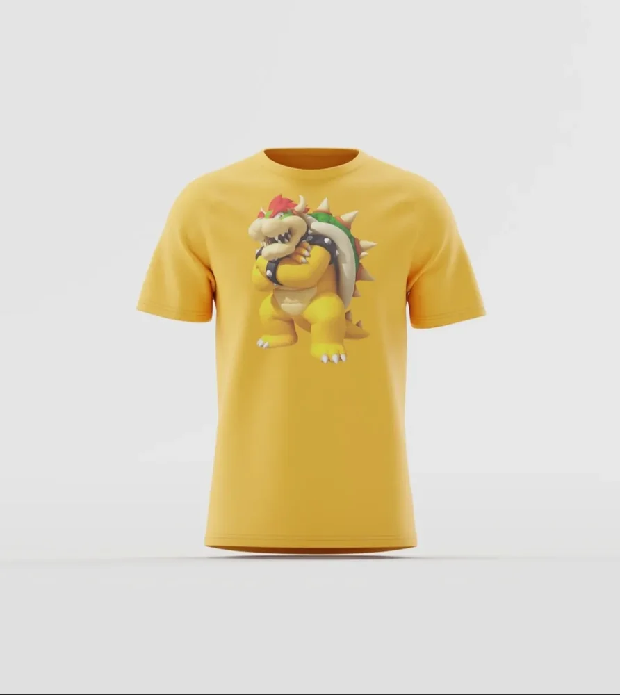 Koopa Graphic T-Shirt Yellow