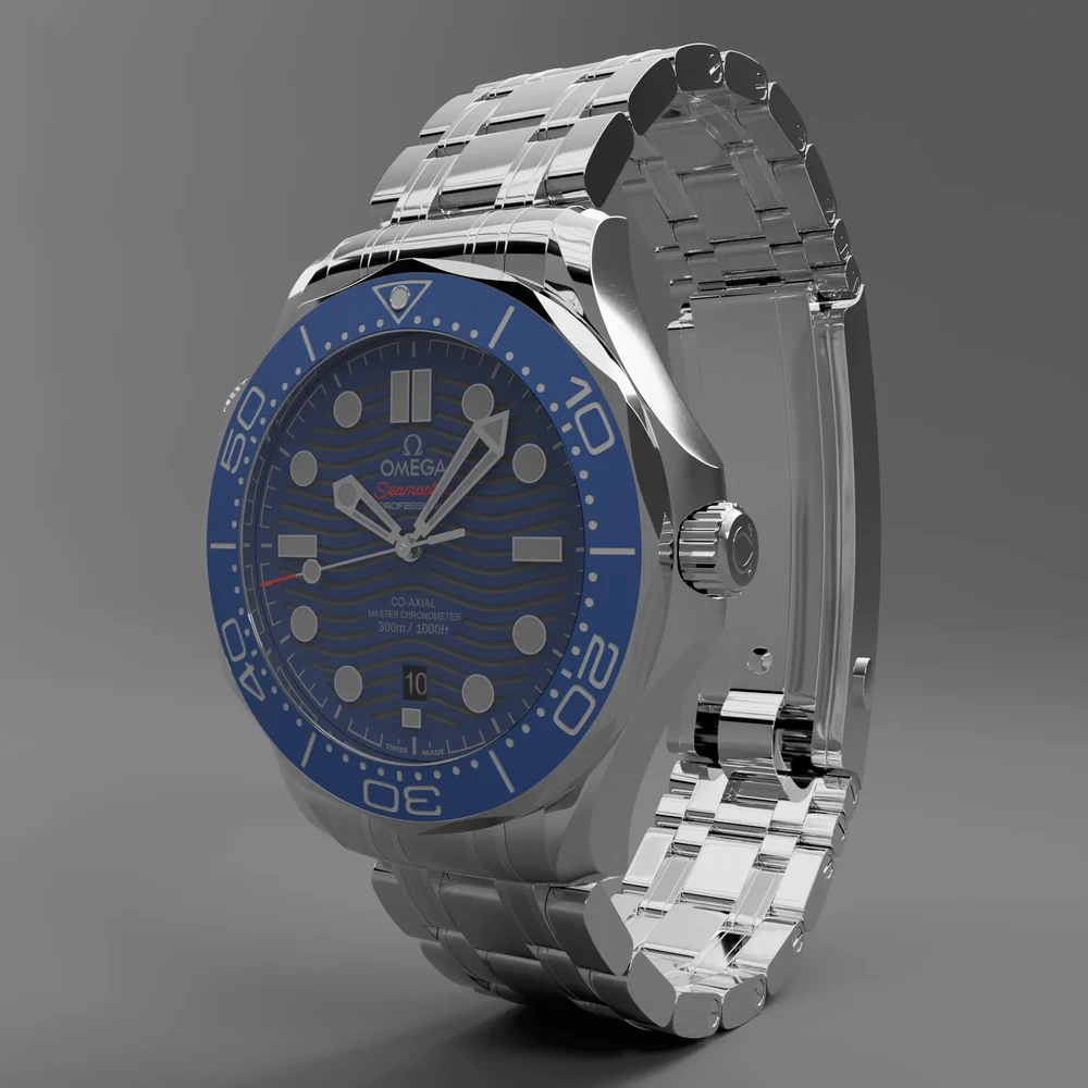 Omega Seamaster Diver 300m Blue