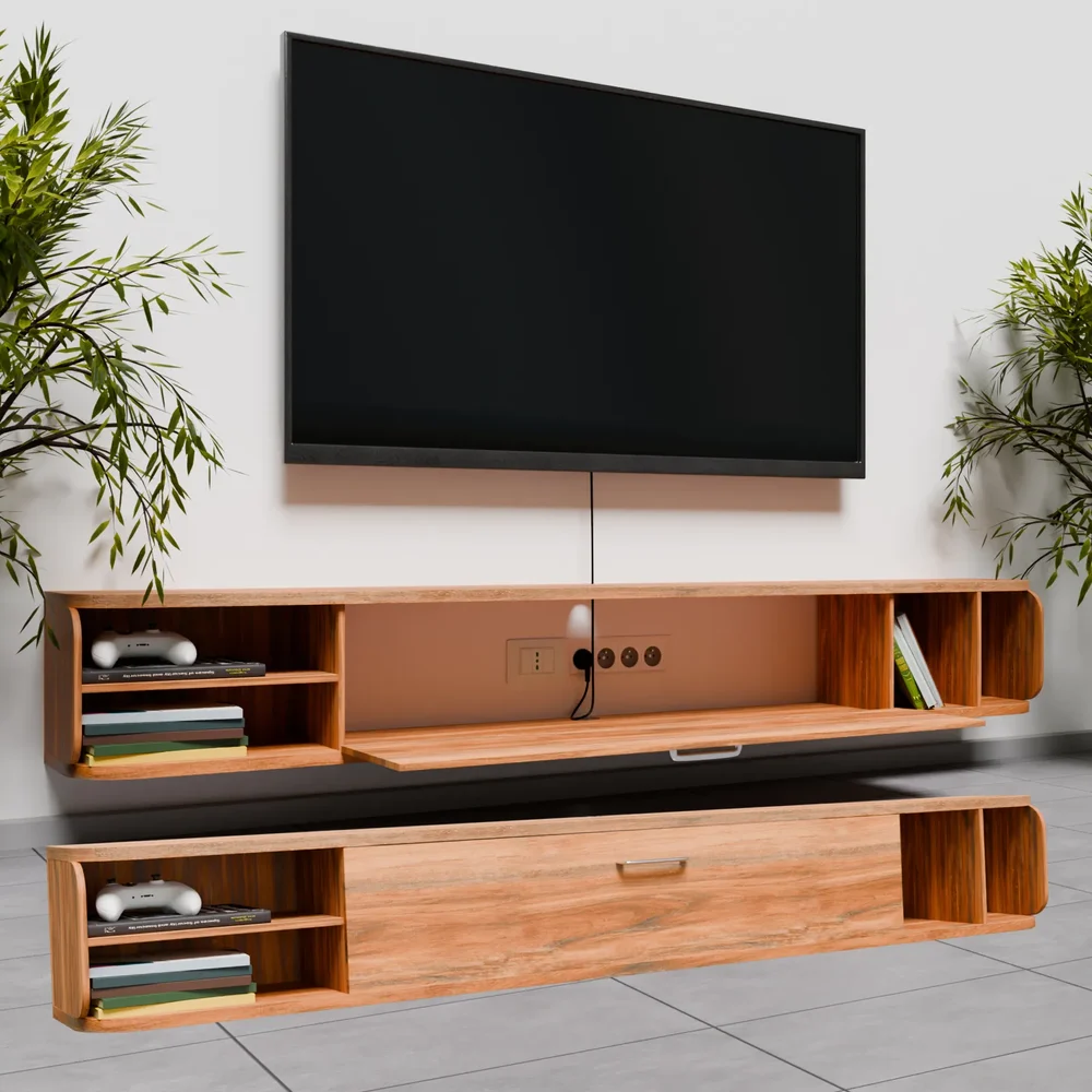 76 Inch Floating Tv Stand M4