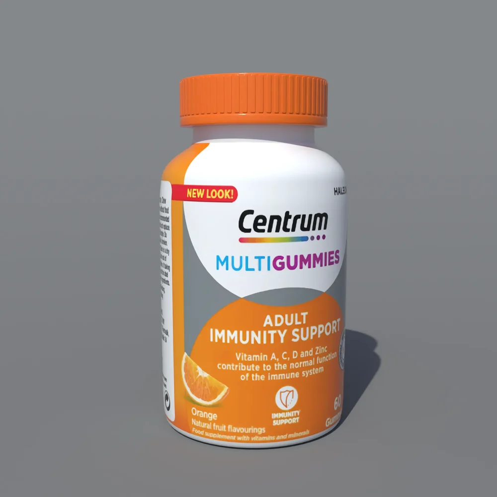 Vitamins Bottle