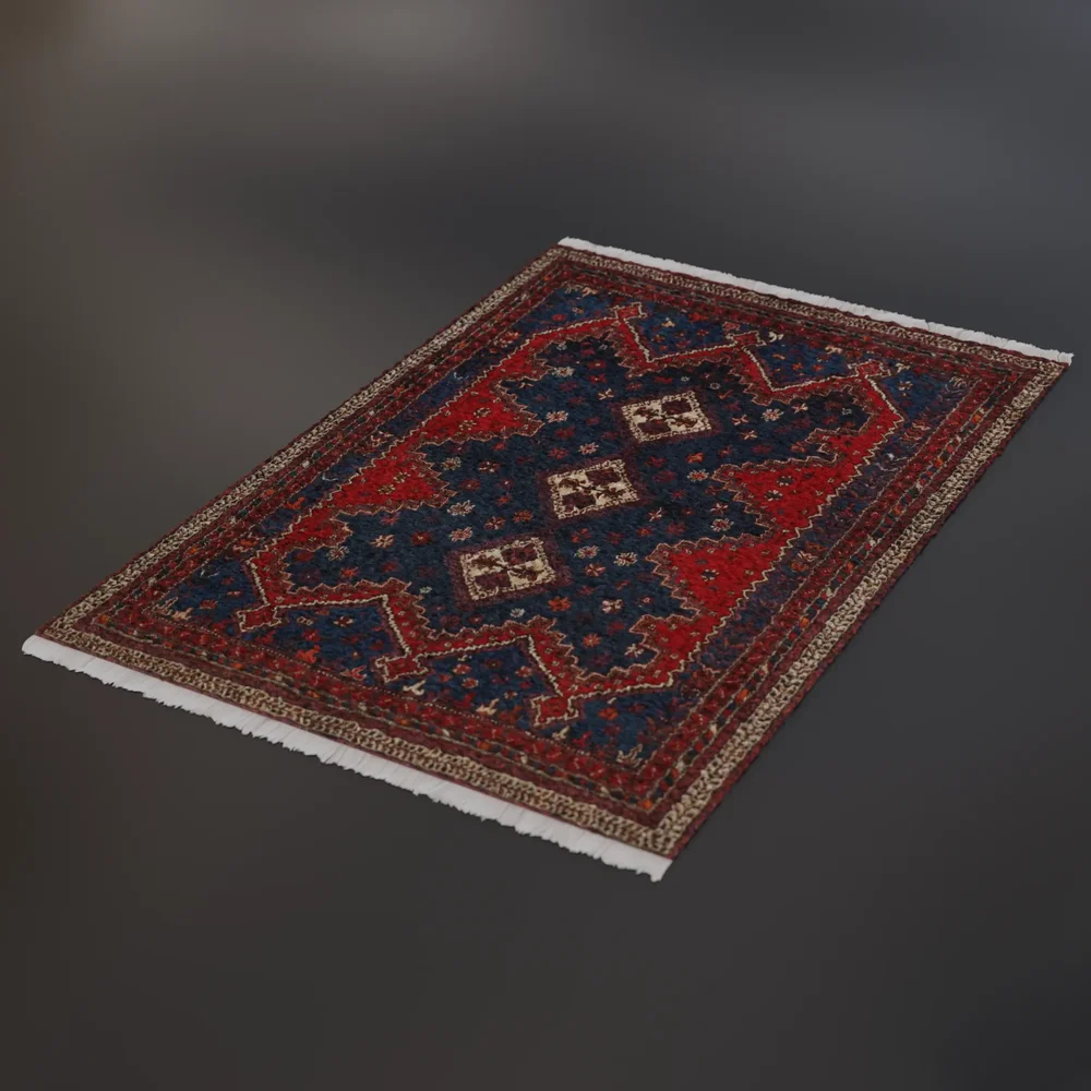 Persian carpet (afshar) 91bbd788-ab24-40f0-9cf7-882ab5c70346