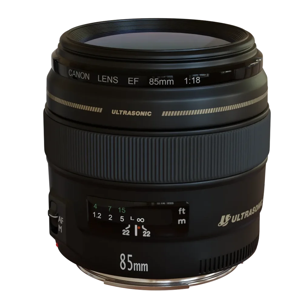 Photo Lens Canon Ef 85mm F/1.8