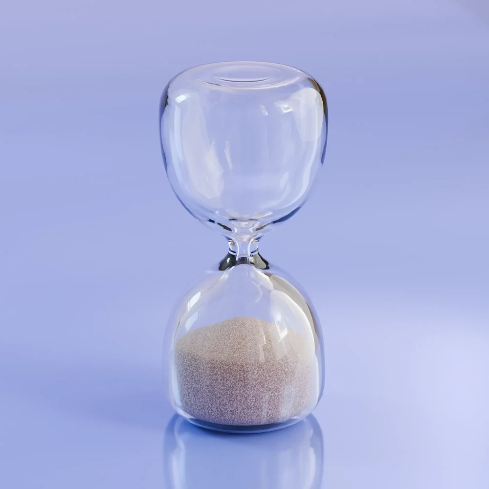 Hourglass With Sand