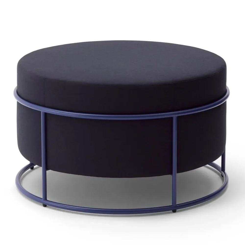 Wide Drop Pouf