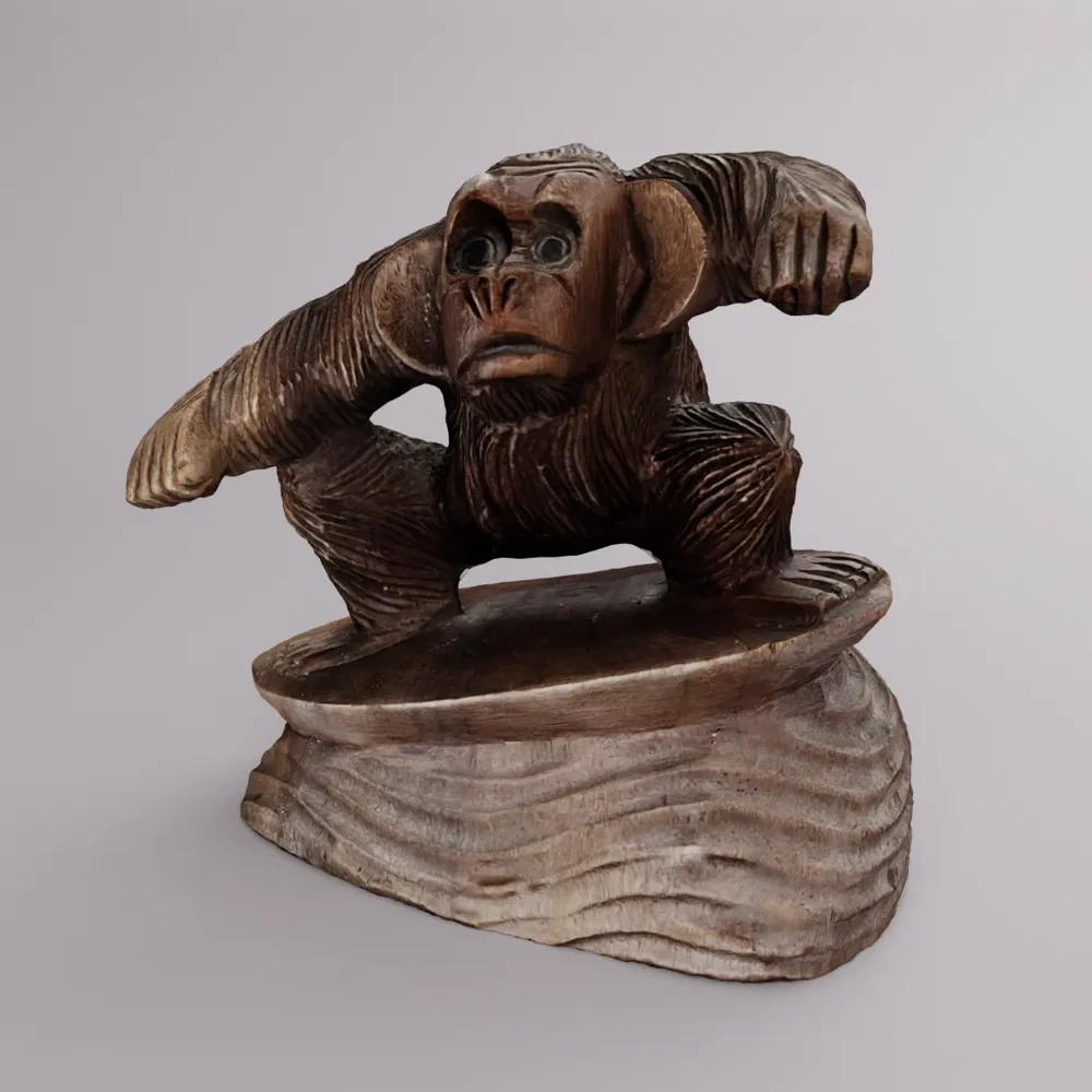 Wooden Monkey
