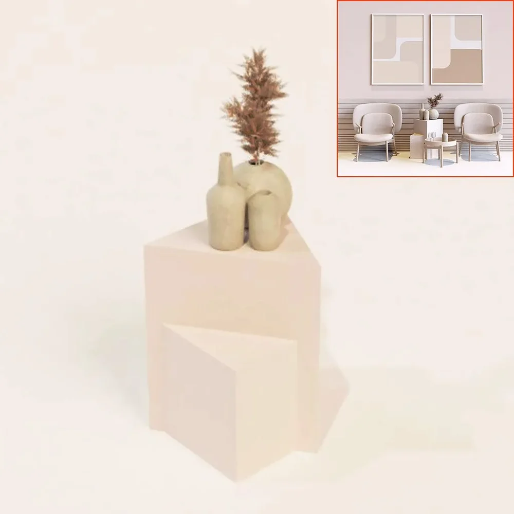 Bohemian Set Sculptural Table