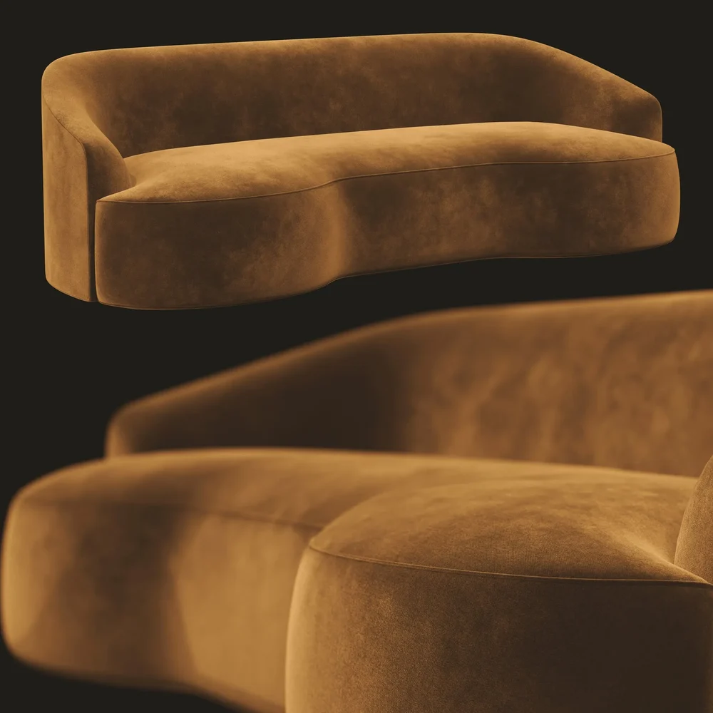 Yasmin Fabric Sofa