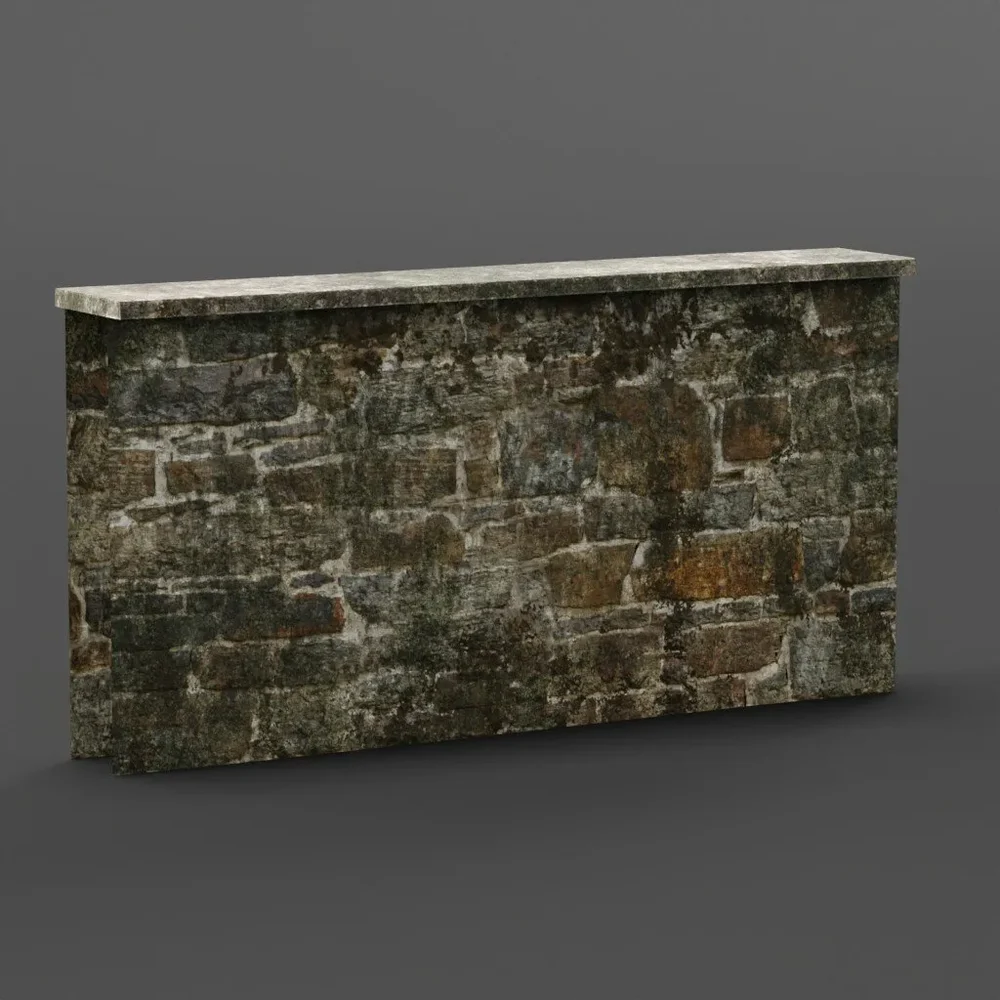 Graveyard Wall 2m