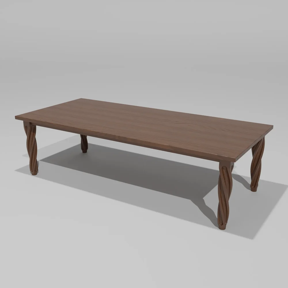 Baronial Twist - Grand Dining Table