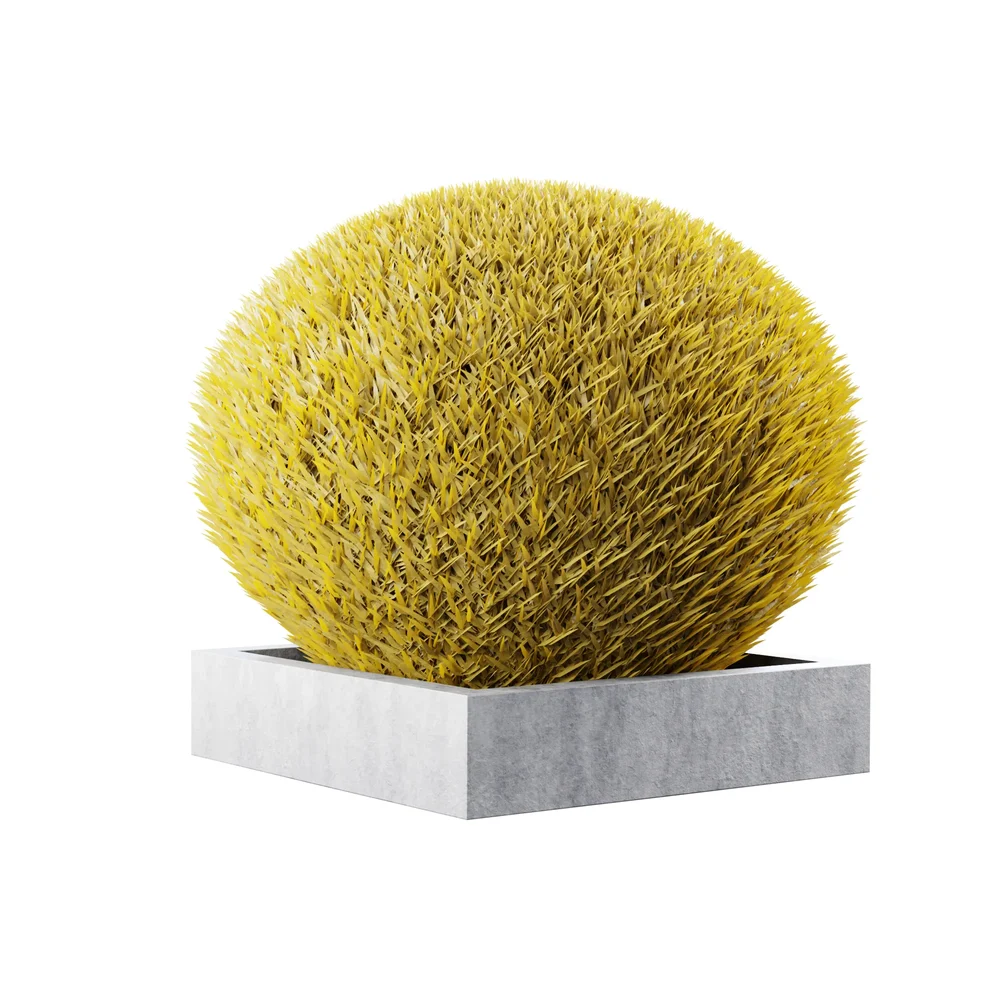 Decorative Autumn Speherical Bush