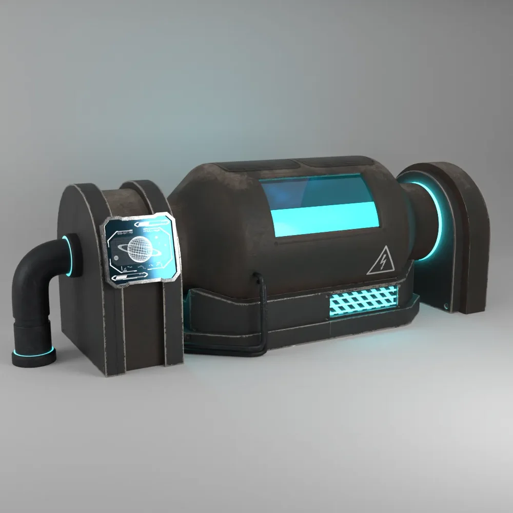 Scifi Plasma Energy Generator