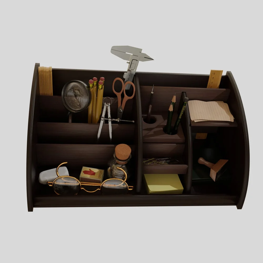 Wooden Pencil Case