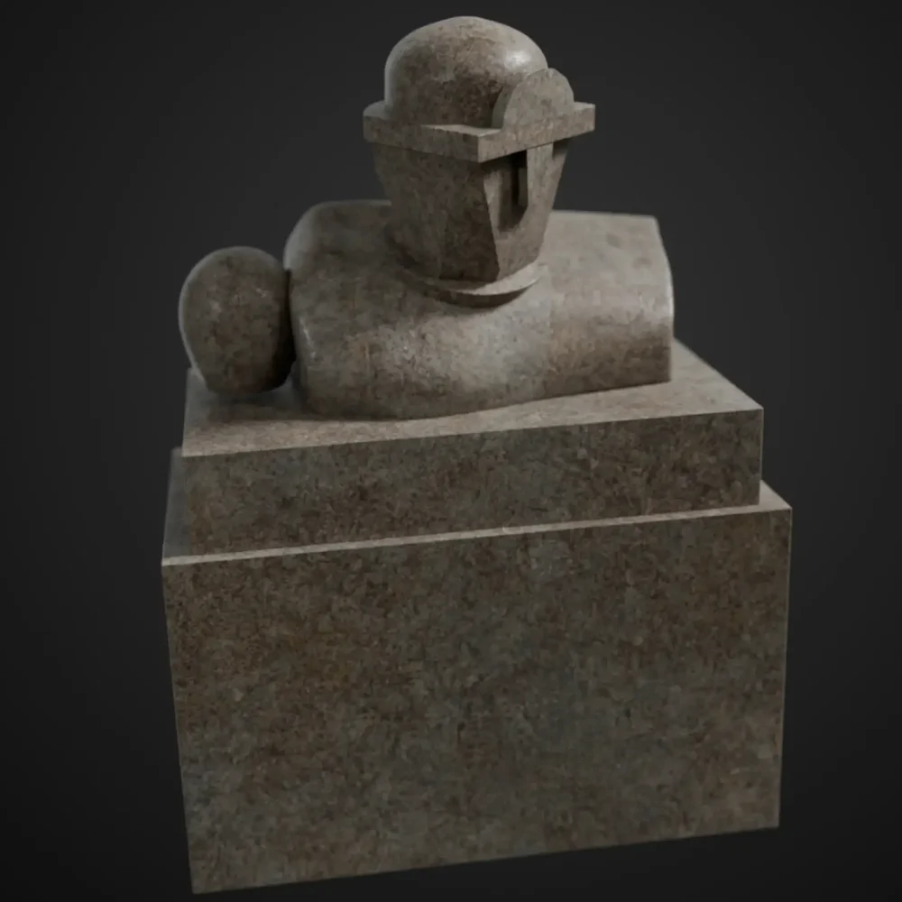 Statue Low Poly