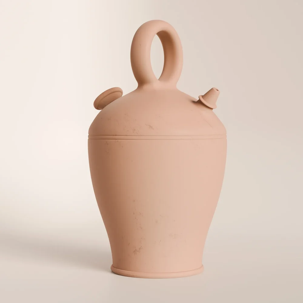 Spanish Clay Water Jug
