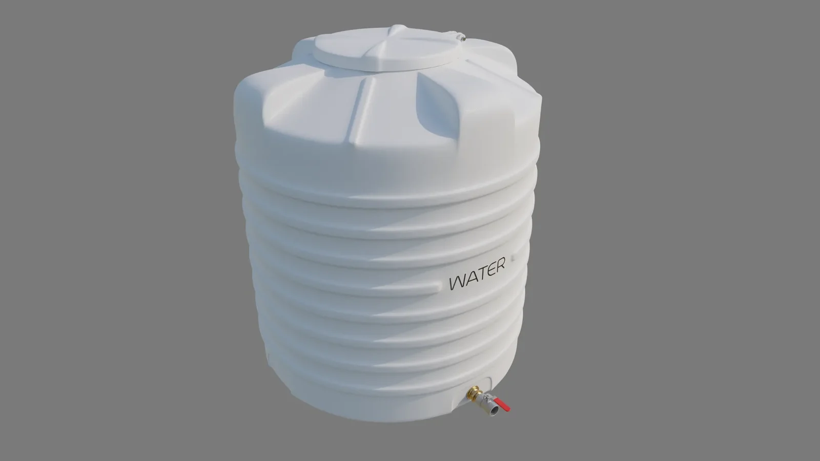 Water Tank 1b White