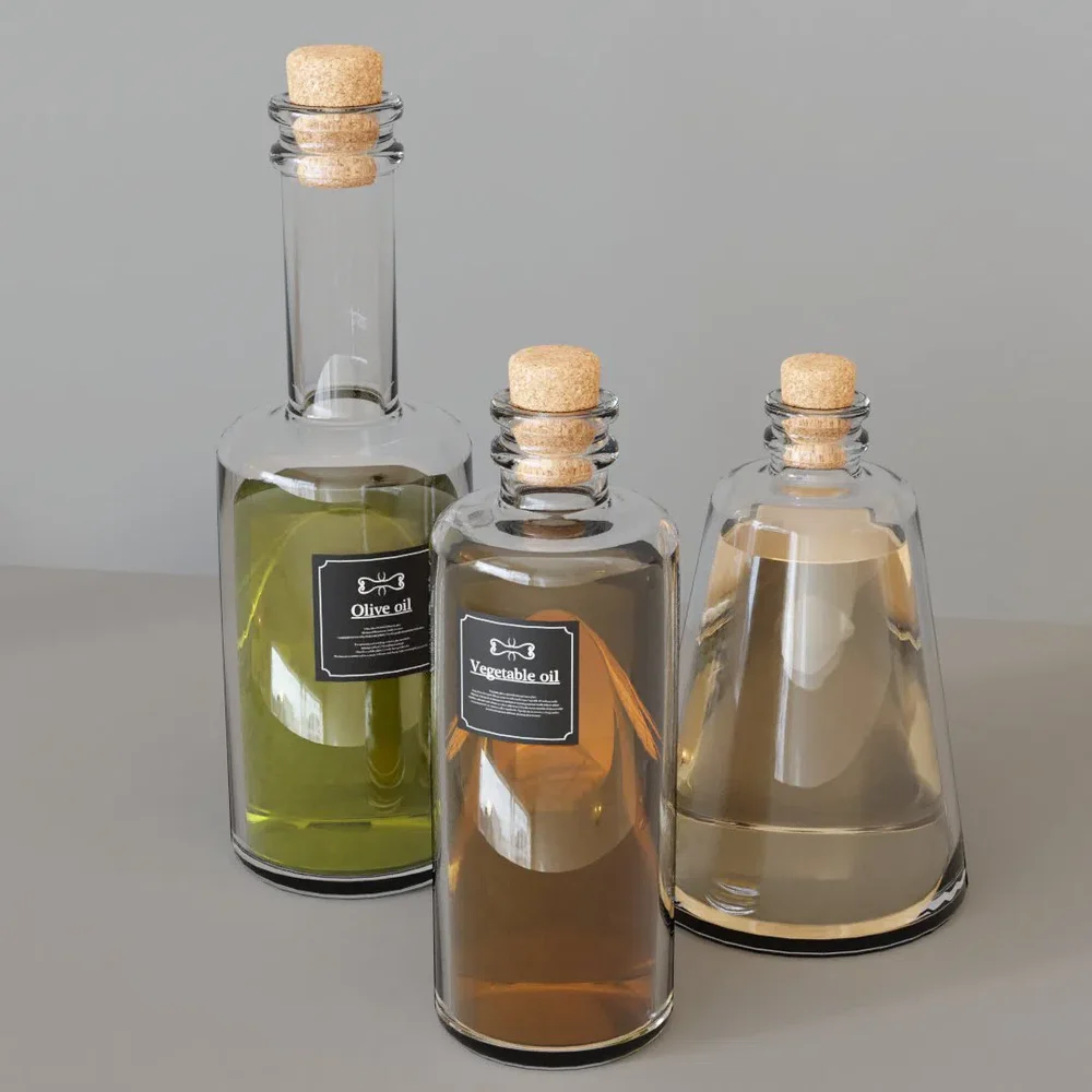 Kitchen Set - Oil Bottles