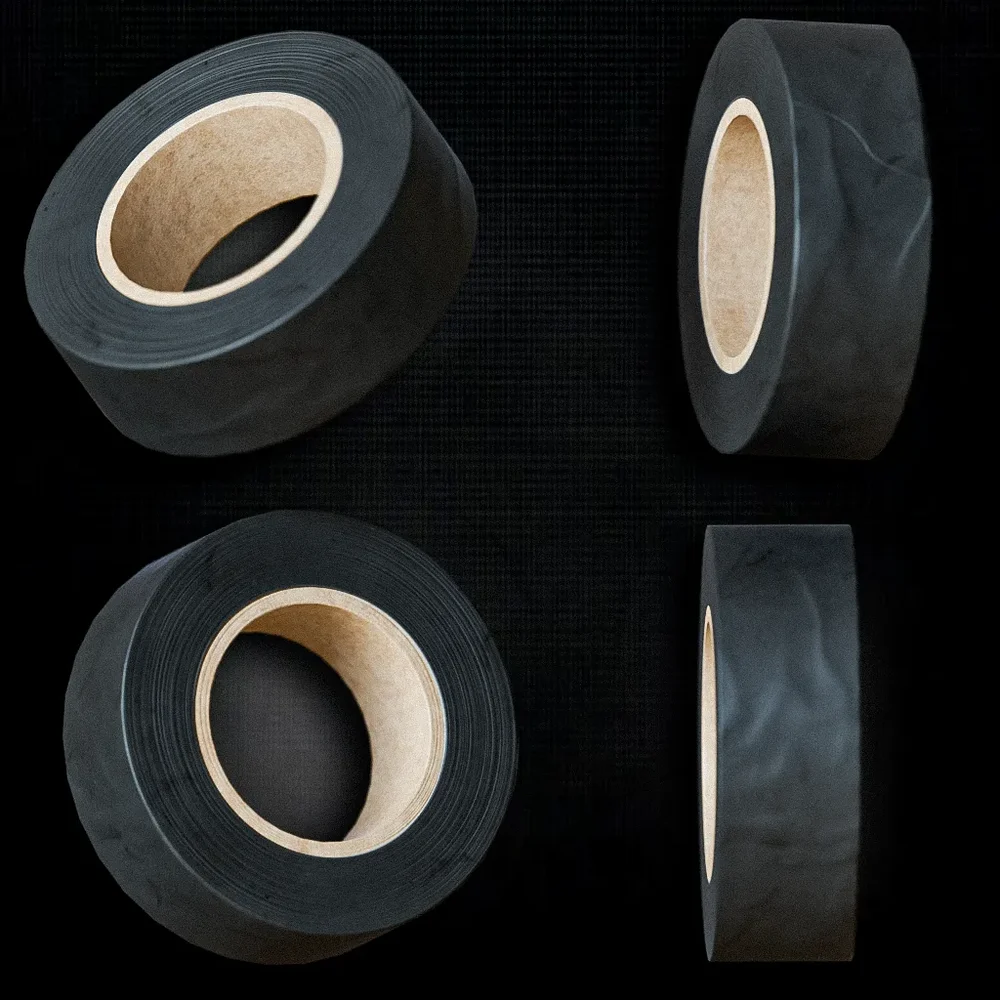 Black Electrical Insulation Tape