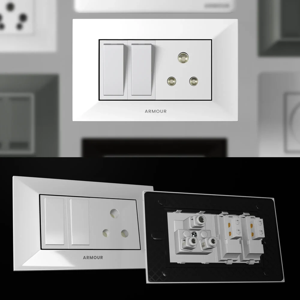Modular Switch Board With Switch