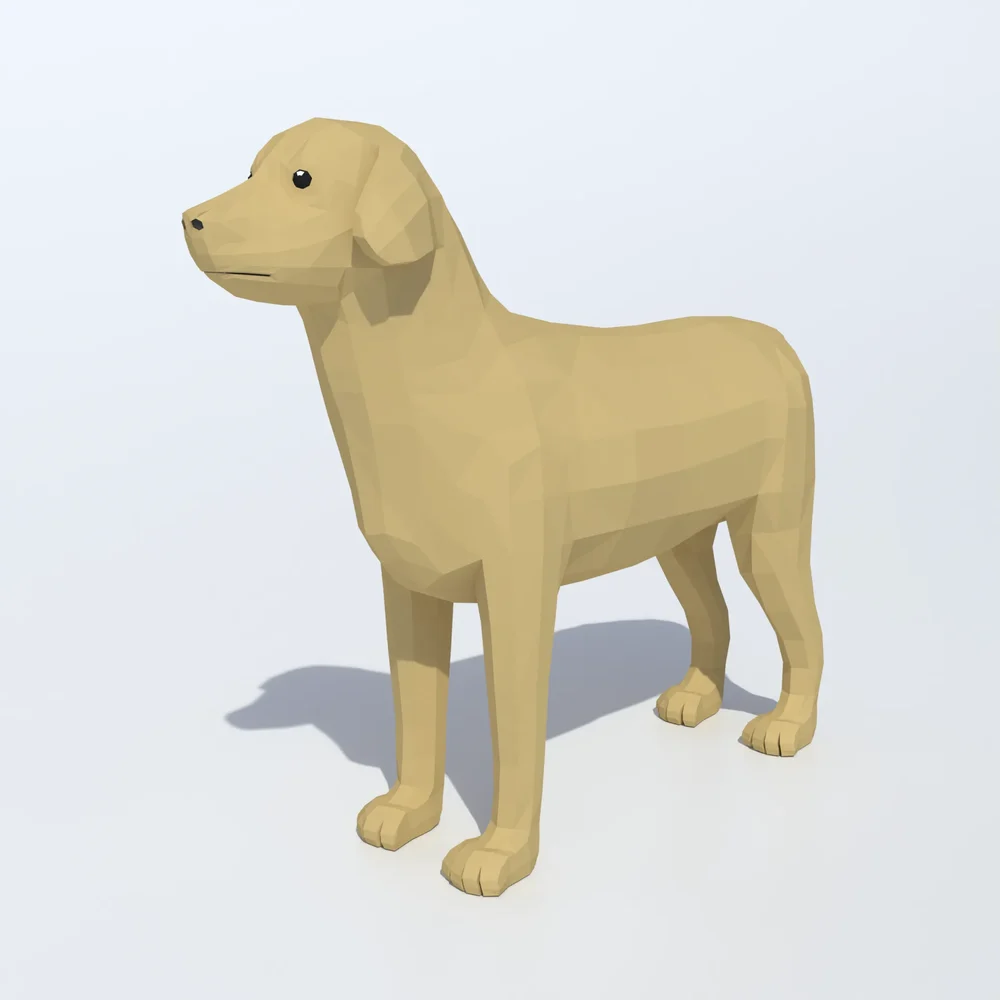 Low Poly Labrador