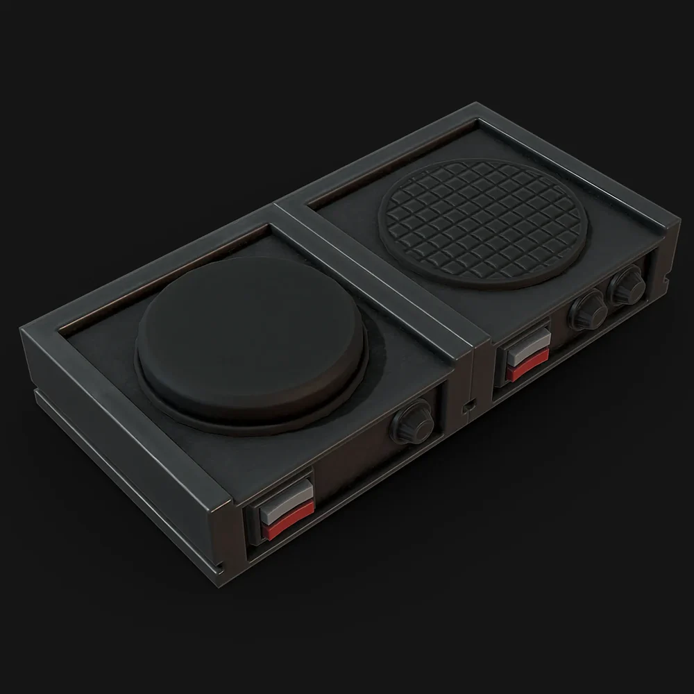 Scifi Stove Panel
