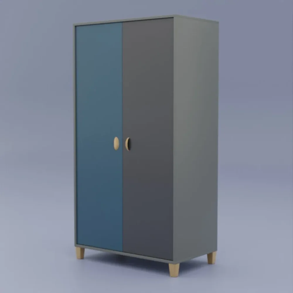 Wardrobe With 2 Doors