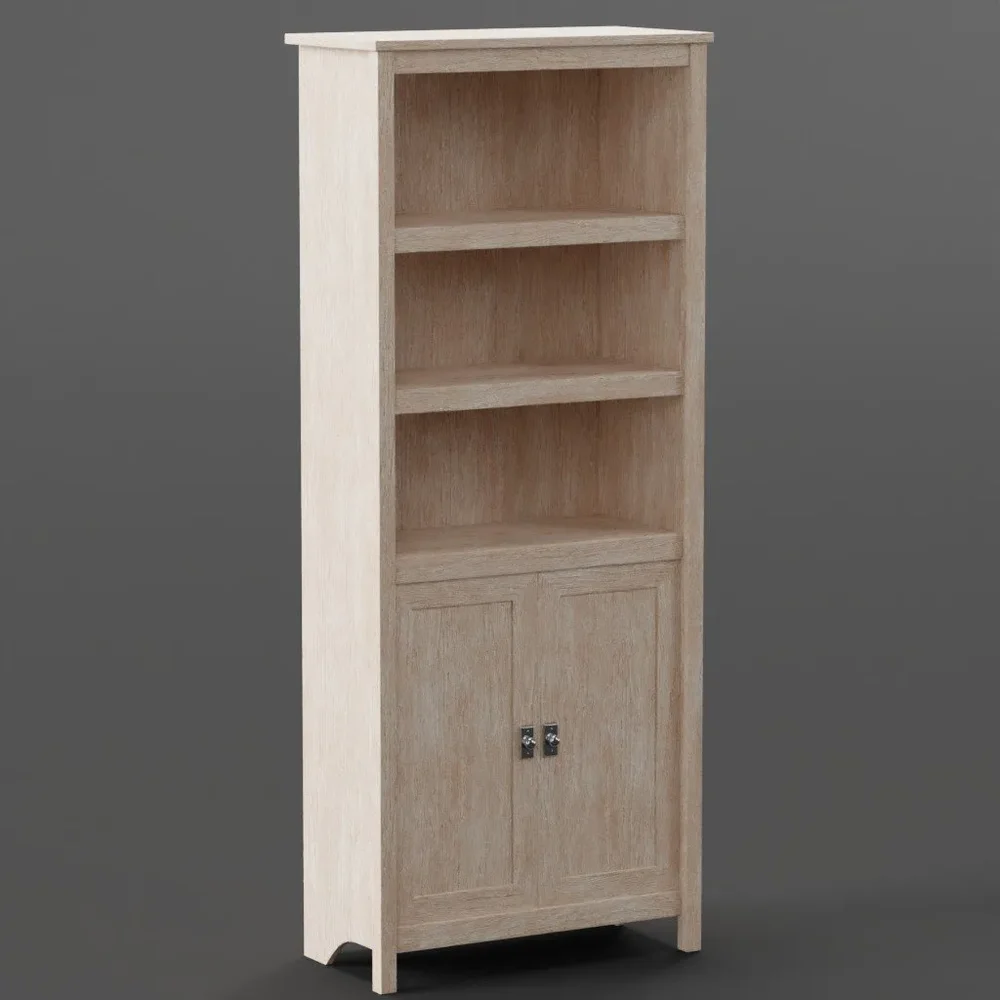 Cottage Style 3 Shelf Bookcase