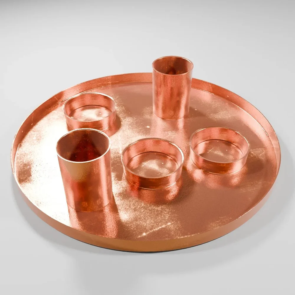Persian Copper Dishs
