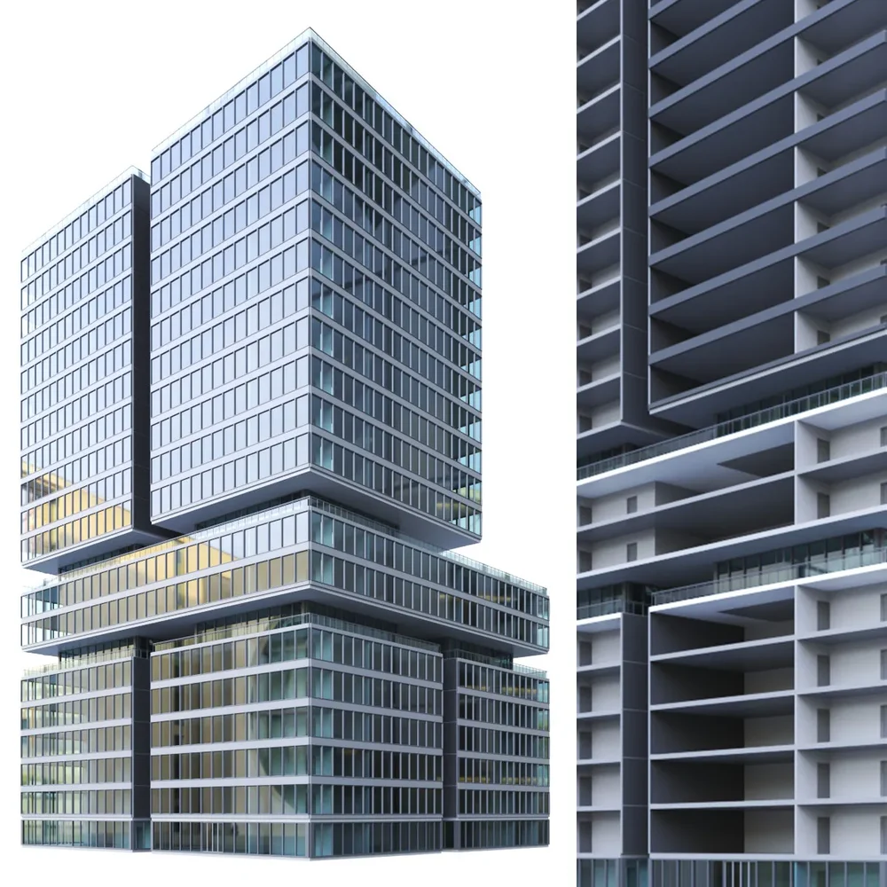 Building Tower Skyscraper Modern Glass