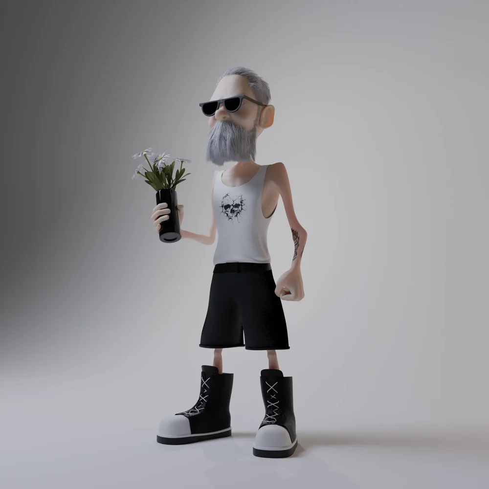 Old Man Character
