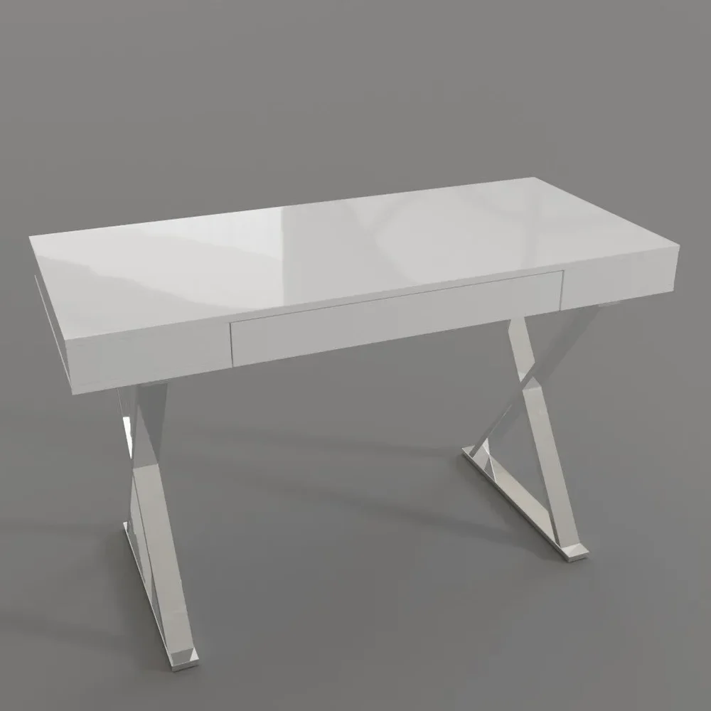 White Cosmetic Table