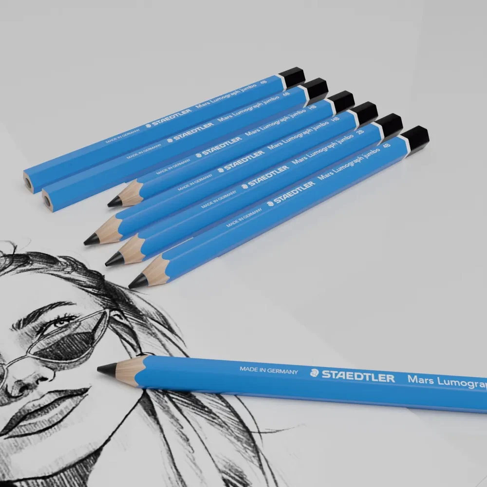 Staedtler Jumbo Pencils