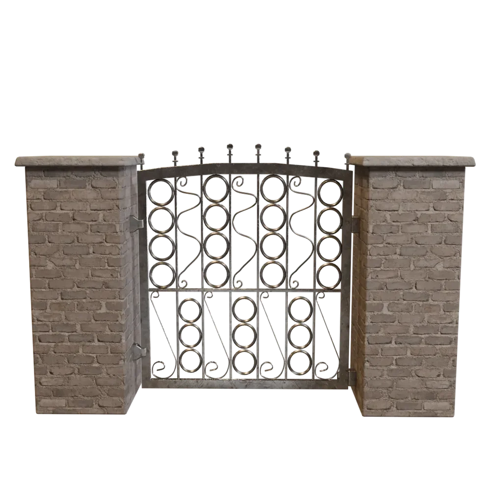 Metal Garden Gate