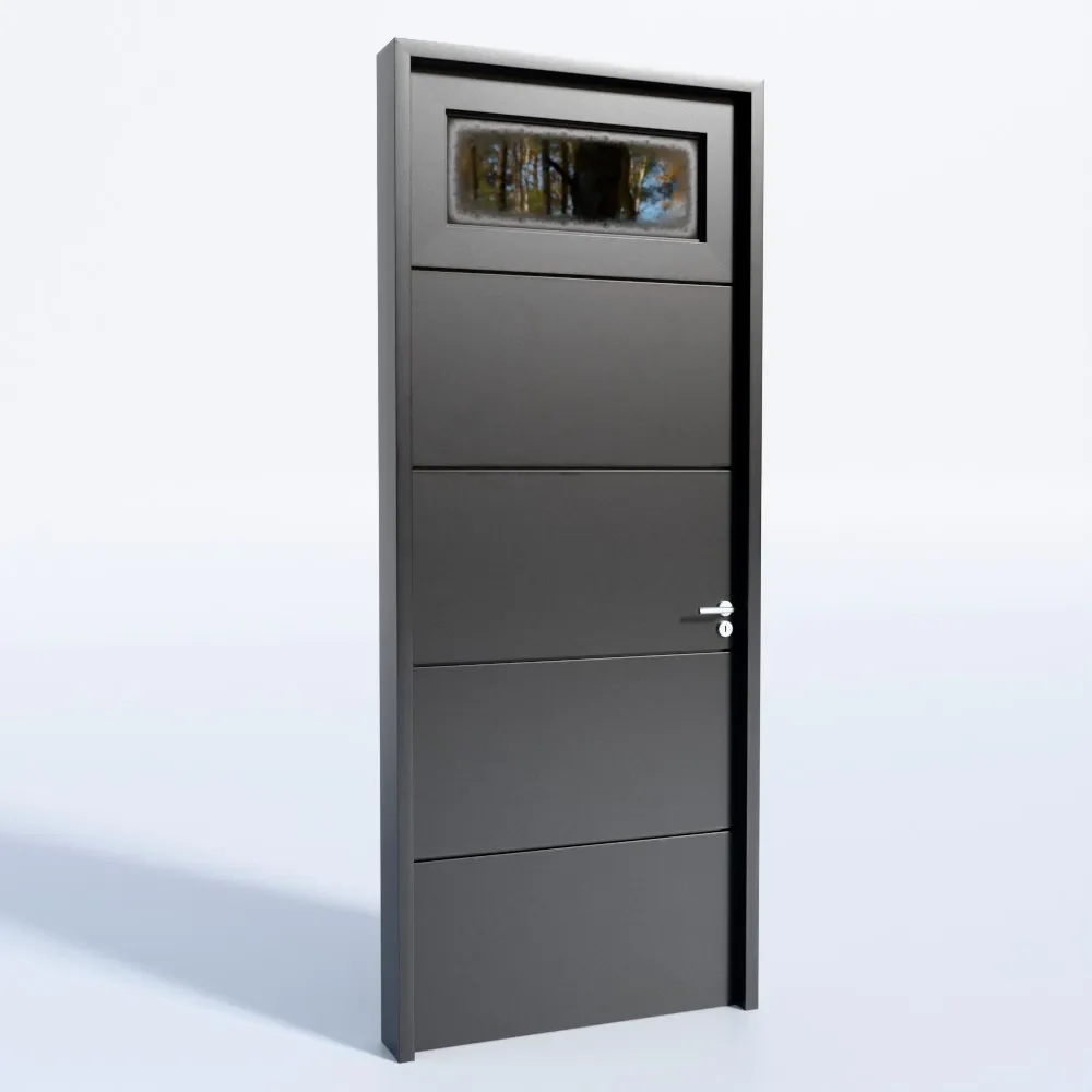 Modern Door With Glass