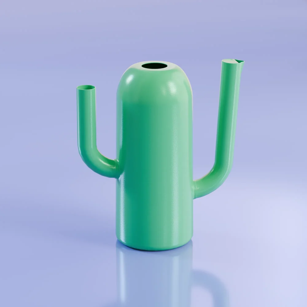 Green Watering Can